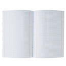 Caderno Agrafado A4 Capa Preta com Plástico 80 Folhas Quadriculado Note!