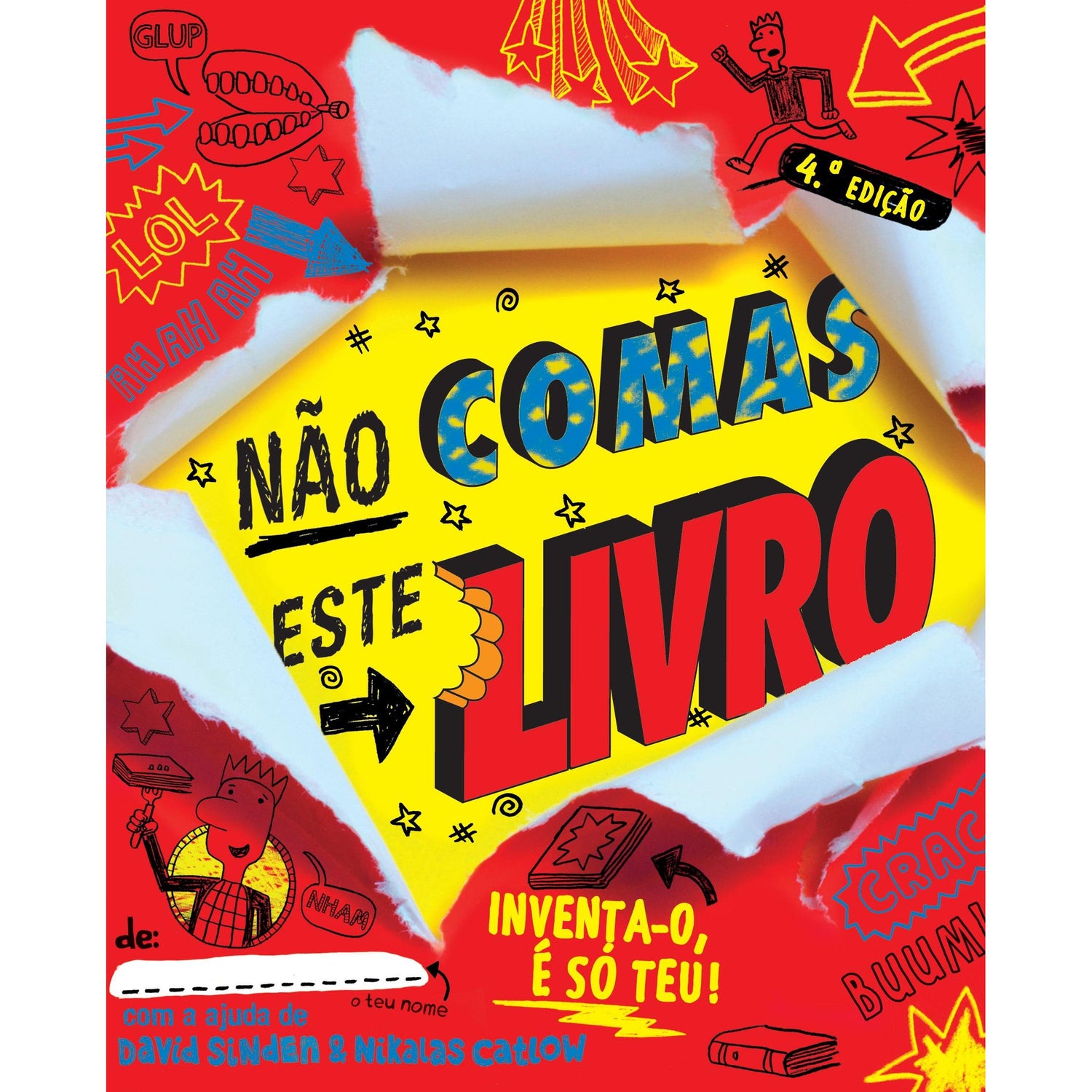 Não Comas Este Livro de David Sinden