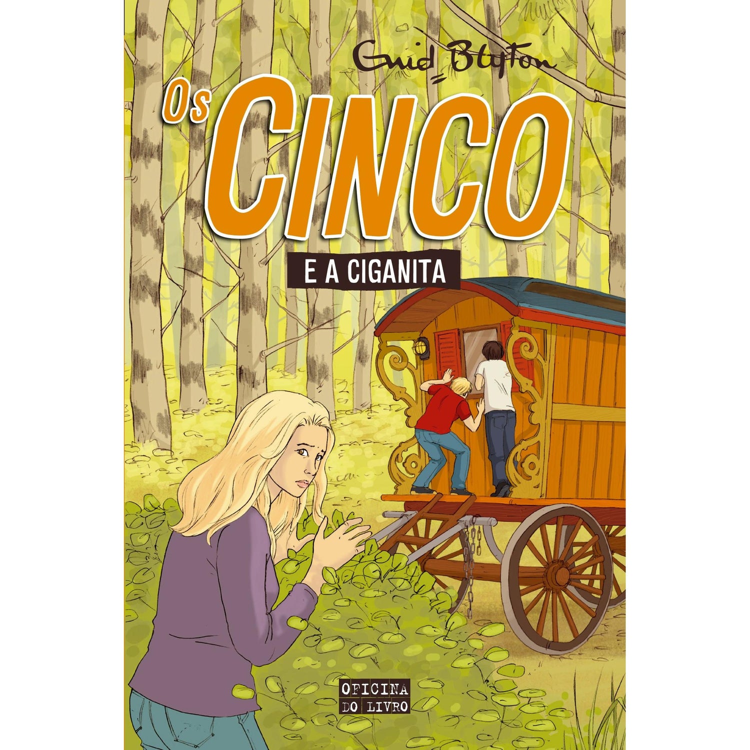 Os Cinco e a Ciganita de Enid Blyton - Volume 9