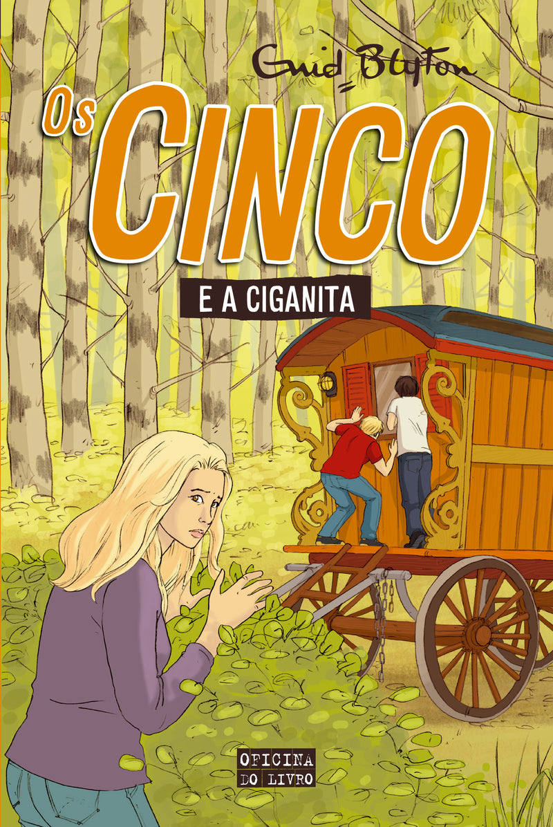 Os Cinco e a Ciganita de Enid Blyton - Volume 9