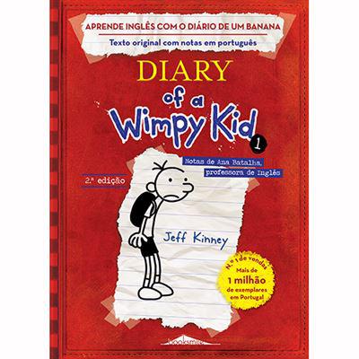 Diário de um Banana 1: Aprende Inglês de Jeff Kinney - (2ª Edição)