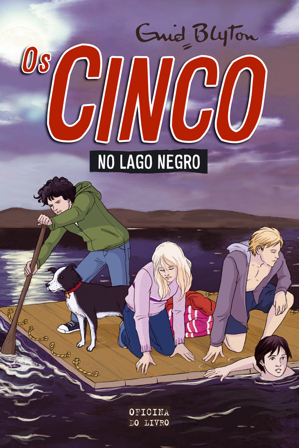 Os Cinco no Lago Negro de Enid Blyton - Volume 10