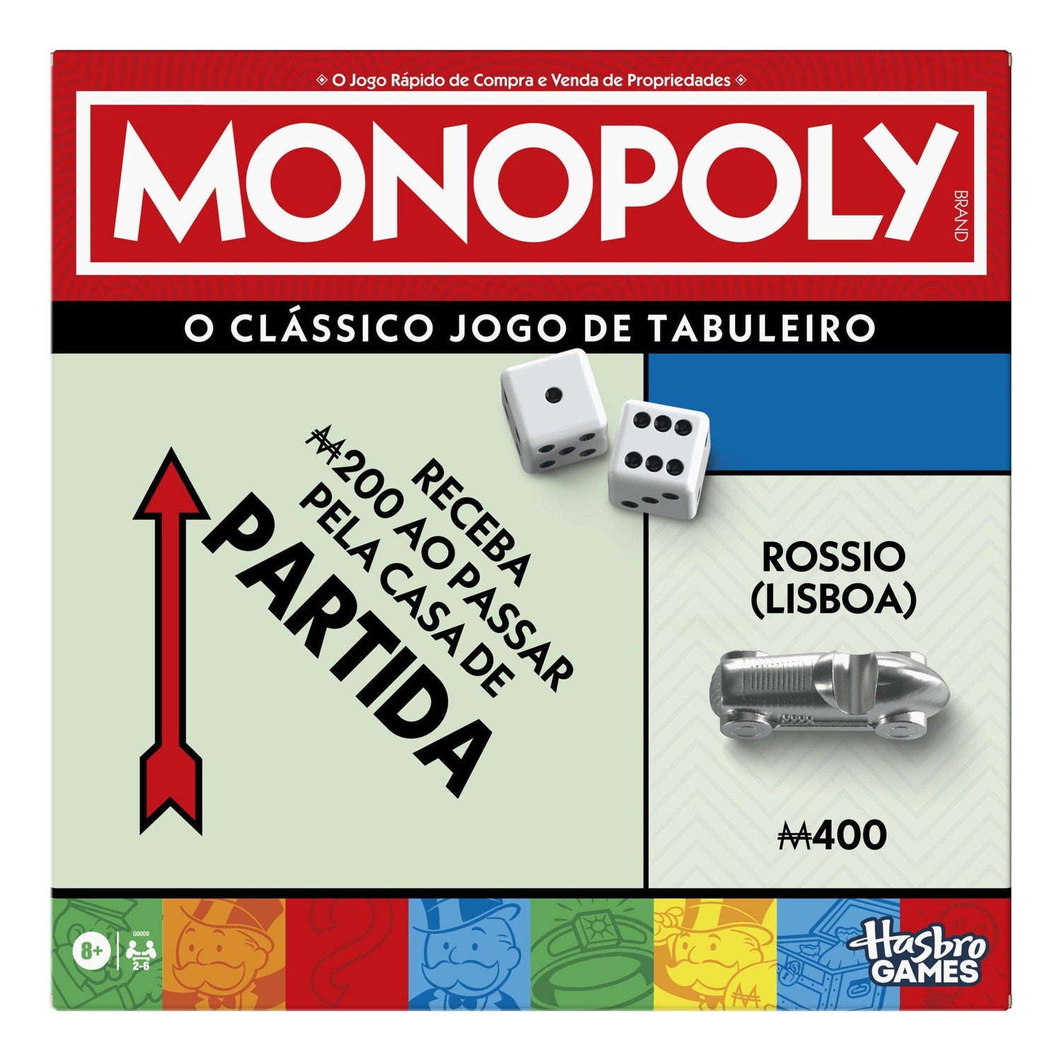 Monopoly - Jogo de Tabuleiro Clássico