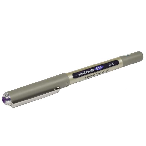 Esferográfica Roller Uni Eye Fine Ub157 Violeta