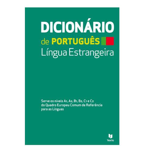 Dicionário de Português - Língua Estrangeira de Texto