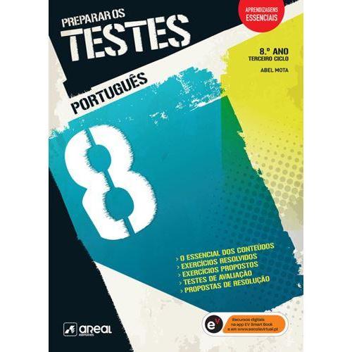 Livro - Preparar os Testes - Português 8º Ano de Abel Mota (Português) de Abel Mota
