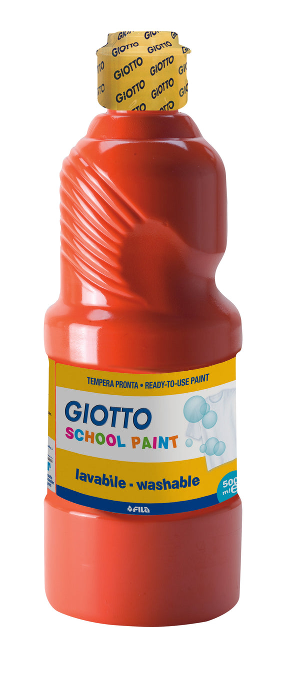 Guache Lavável Vermelho Escarlate 500ml Giotto