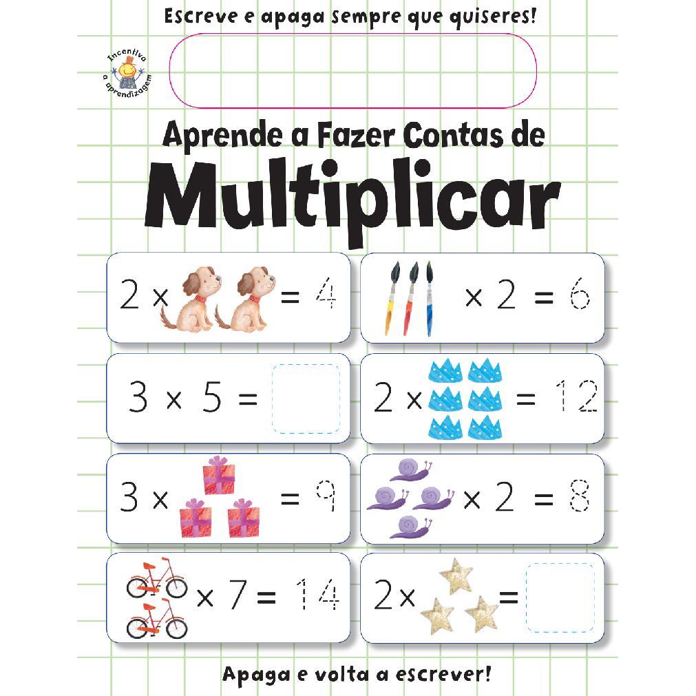 Aprende a Fazer Contas de Multiplicar de Elizabeth Golding - (3ª Edição)