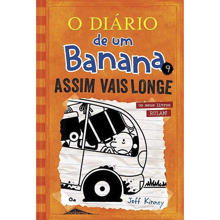 O Diário de um Banana 9  de Jeff Kinney   Assim Vais Longe (13ª Edição)