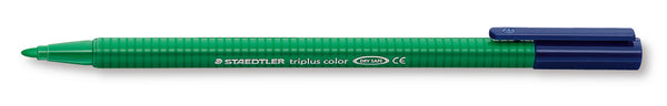 Marcador Ponta Fibra Triplus Verde