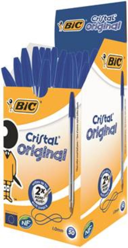 Esferográfica Azul Bic Cristal