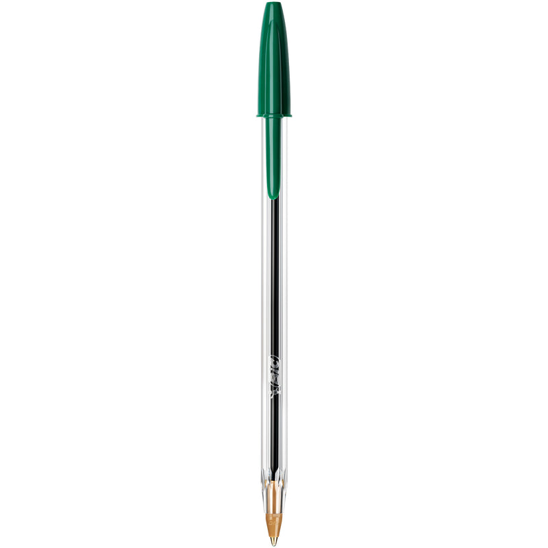 Esferográfica Verde Bic Cristal