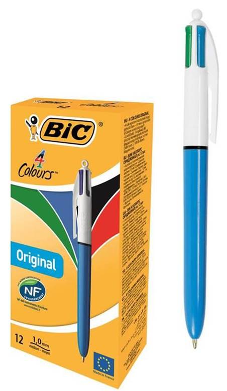 Esferográfica 4 Cores Bic