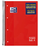 Caderno Espiral A4 Pautado (várias cores)