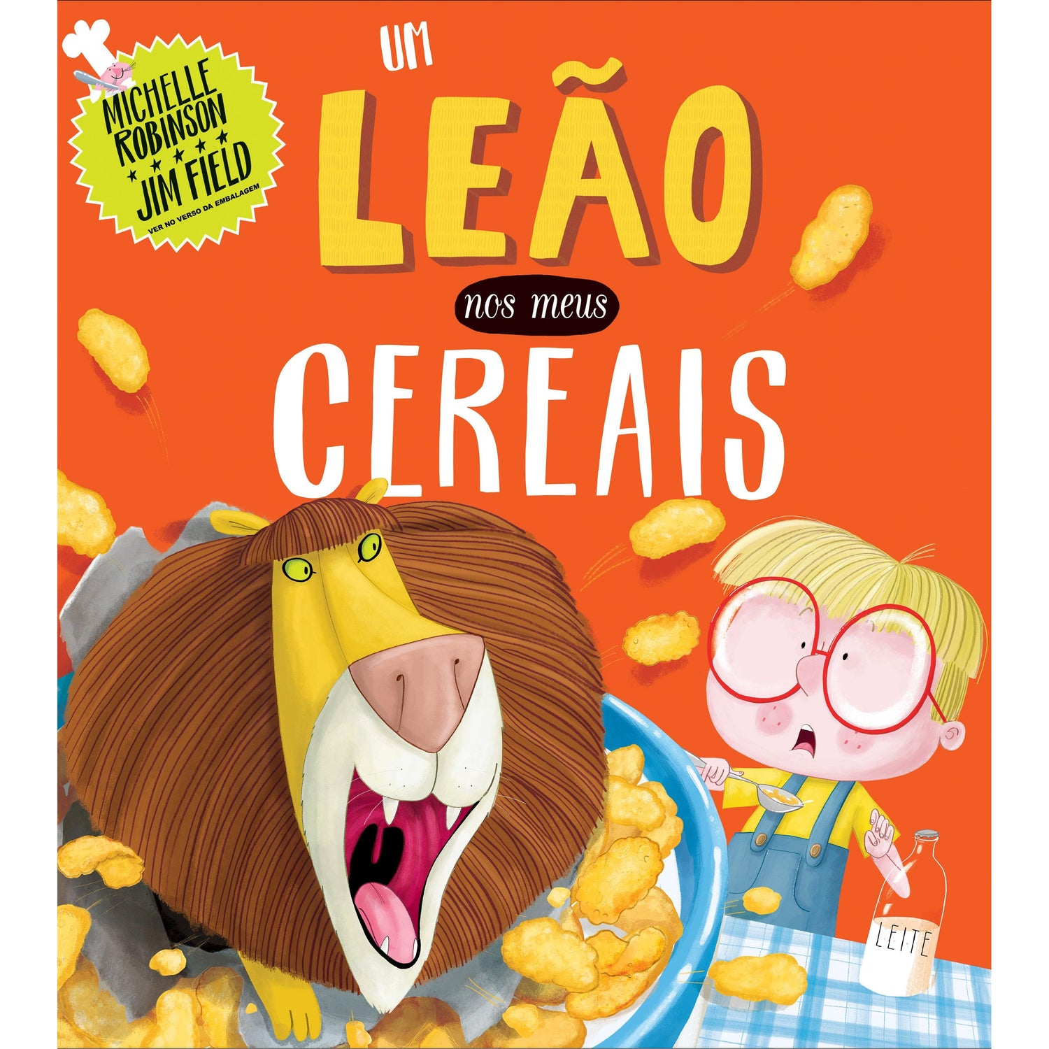 Um Leão nos Meus Cereais de Michelle Robinson