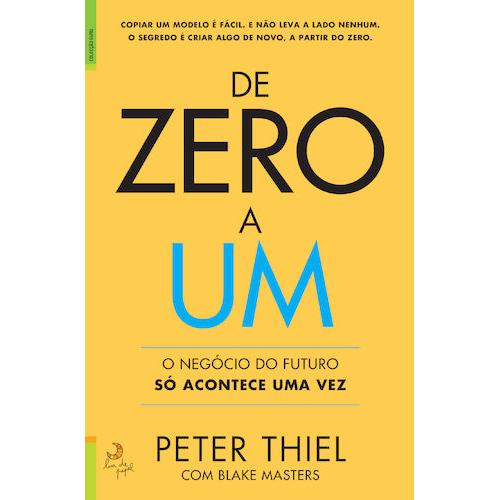 De Zero a Um de Peter Thiel
