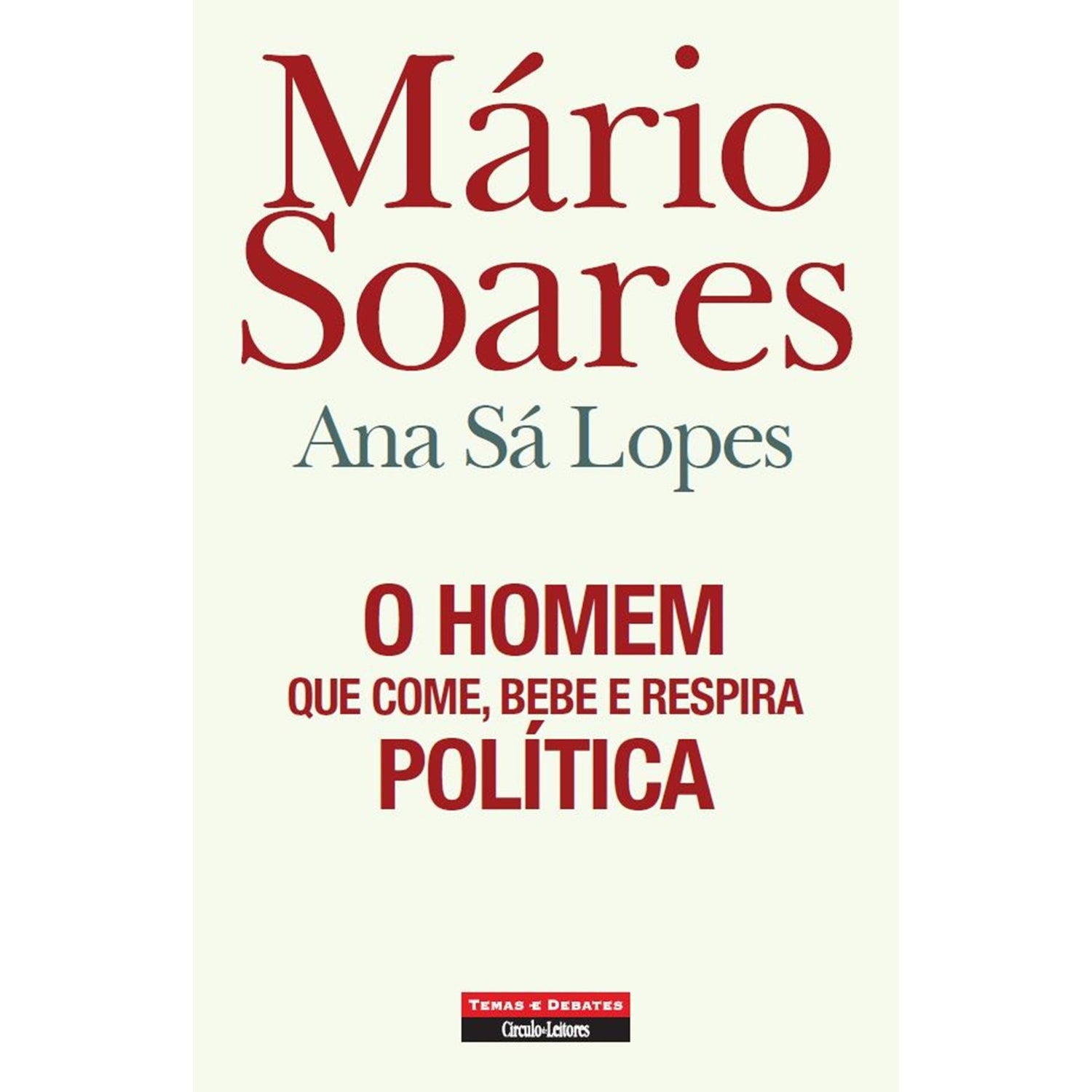 O Homem que Come, Bebe e Respira Política de Ana Sá Lopes e Mário Soares