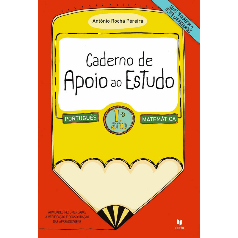Caderno De Apoio Ao Estudo 1.º Ano de António Pereira