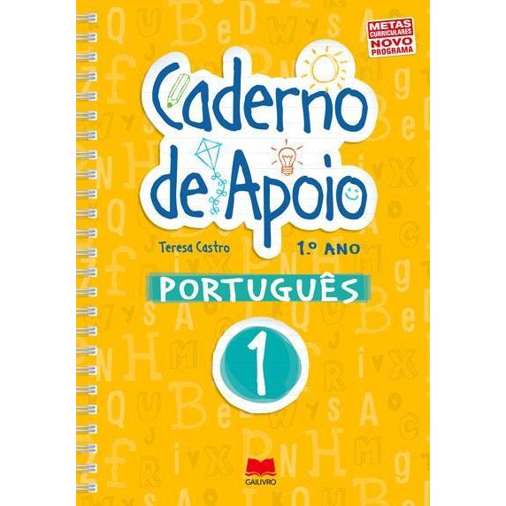 Cadernos de Apoio de Português 1.º Ano de Teresa Castro