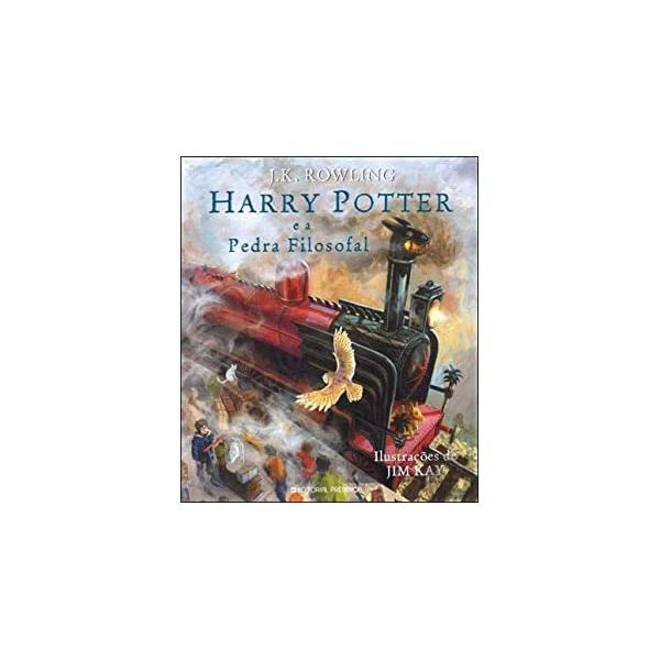 Harry Potter e a Pedra Filosofal - Edição Ilustrada  de J. K. Rowling   Nº. 1