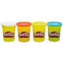 Plasticina Pack 4 Potes