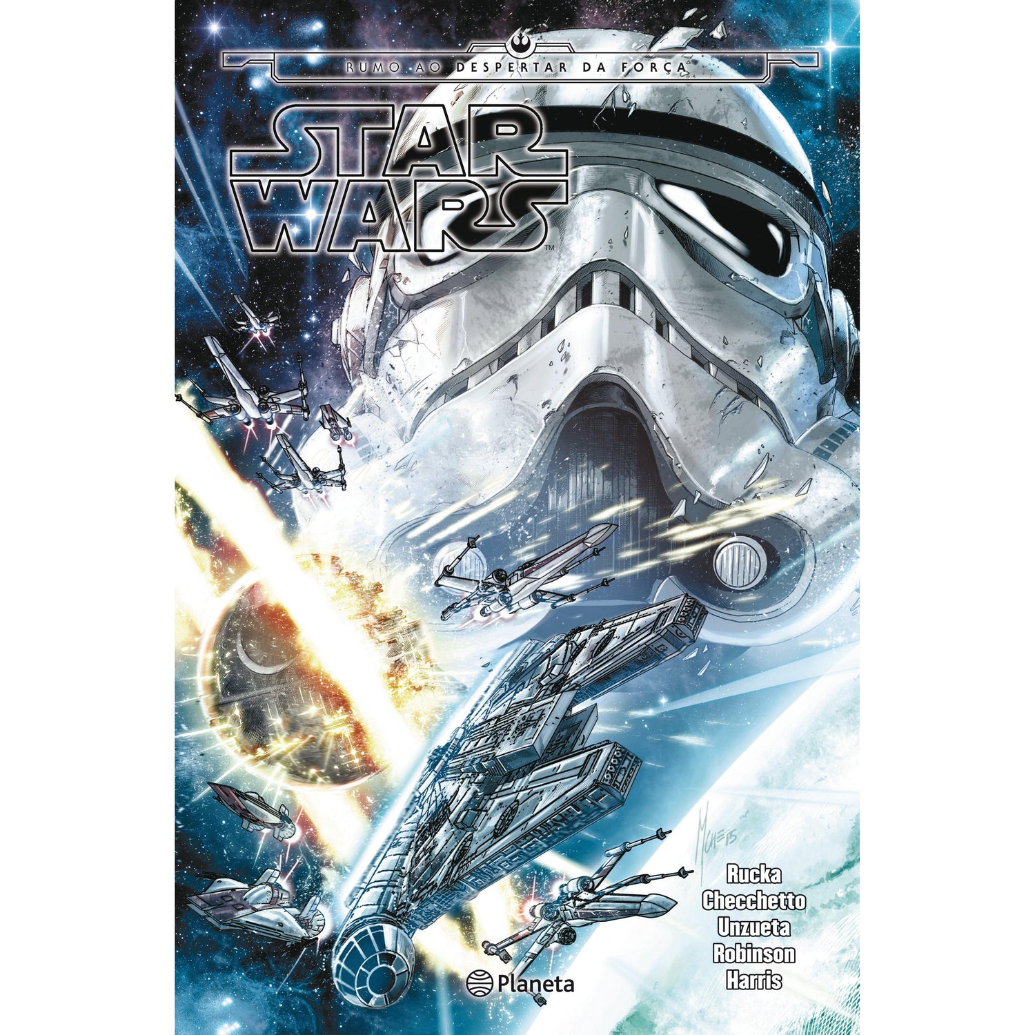 Star Wars - Rumo ao despertar da força - Império destruido de Planeta
