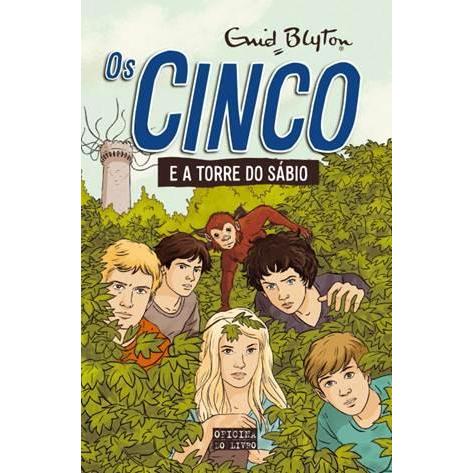 Os Cinco e a Torre do Sábio  de Enid Blyton   Volume 21