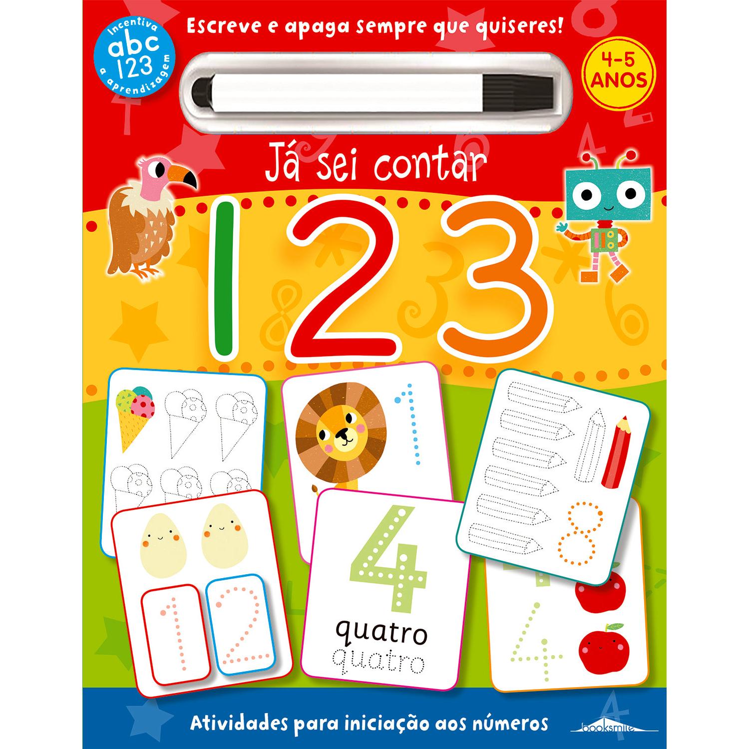 Já Sei Contar 123 de Elizabeth Golding