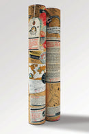 Mapa Mundo Pequeno - Branco