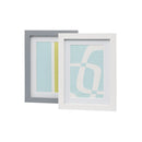 Moldura Básica 10 x 15cm Branca