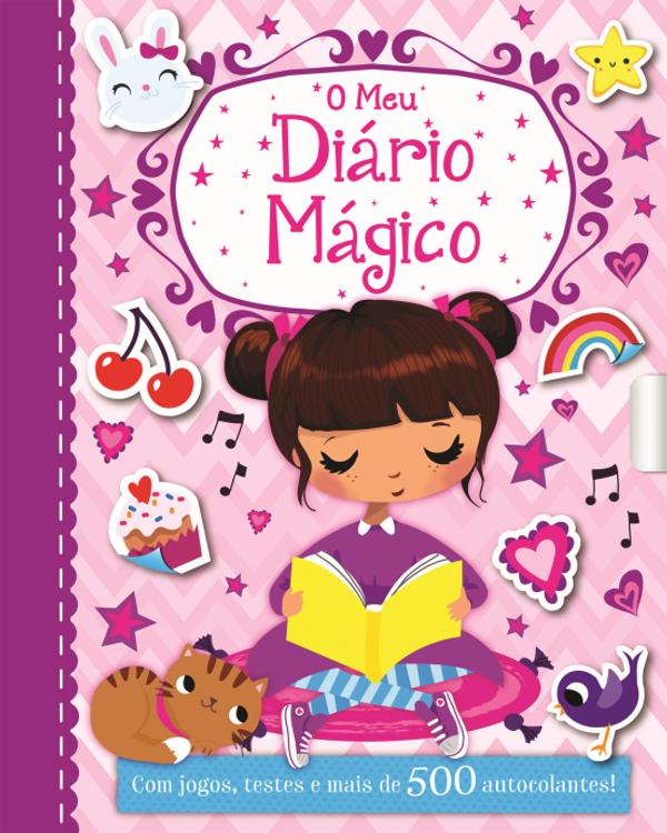 O Meu Diário Mágico de Amanda Enright - Com Jogos, Testes e Mais de 500 Autocolantes! (3ª Edição)