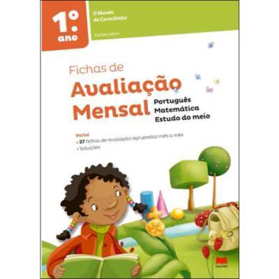 Fichas de Avaliação Mundo da Carochinha 1º de Carlos Letra