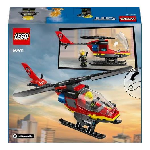 LEGO City - Helicóptero de Resgate dos Bombeiros - 60411