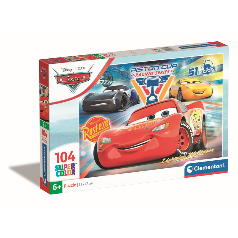 Puzzle 104Pçs Cars 3