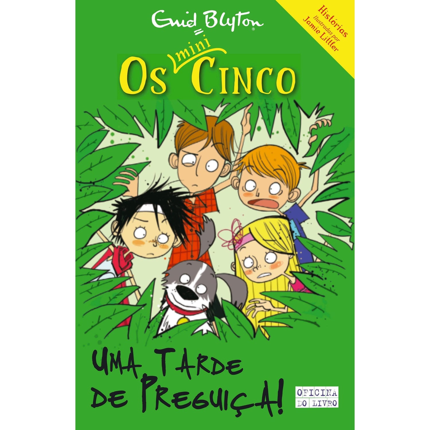 Uma Tarde de Preguiça  de Enid Blyton   Os Mini-Cinco N.º 4