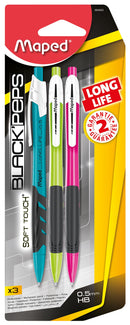 Lapiseira Long Life 0.5mm 3 unidades Maped