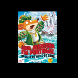 Na Rota de Vasco da Gama  de Geronimo Stilton   Uma Aventura em Portugal