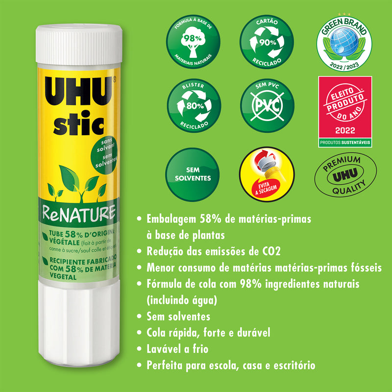 Cola Stick Renature 8,2G Uhu