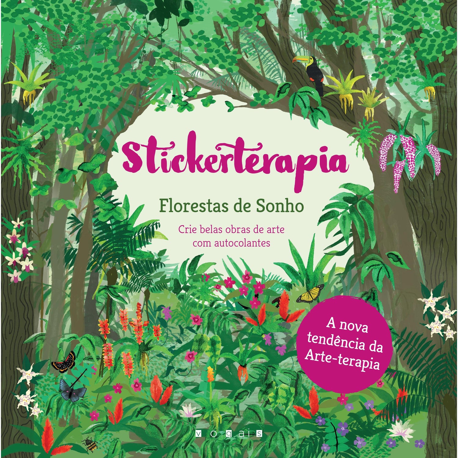 Stickerterapia - Florestas de Sonho