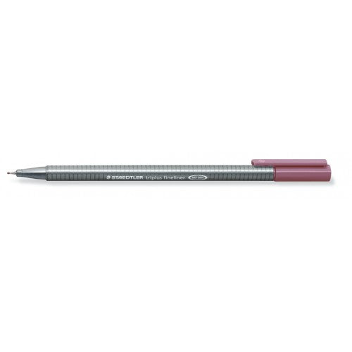 Marcador Triplus Fineliner Vermelho Esc Staedt