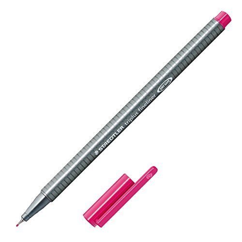 Marcador Triplus Fineliner Magenta Staed