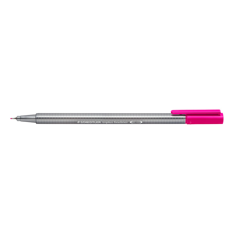 Marcador Triplus Fineliner Magenta Staed