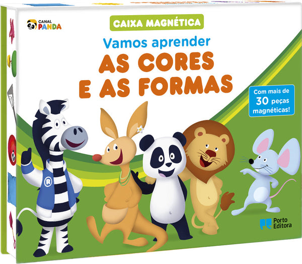 Canal Panda - Vamos Aprender as Cores e as Formas   Caixa Magnética