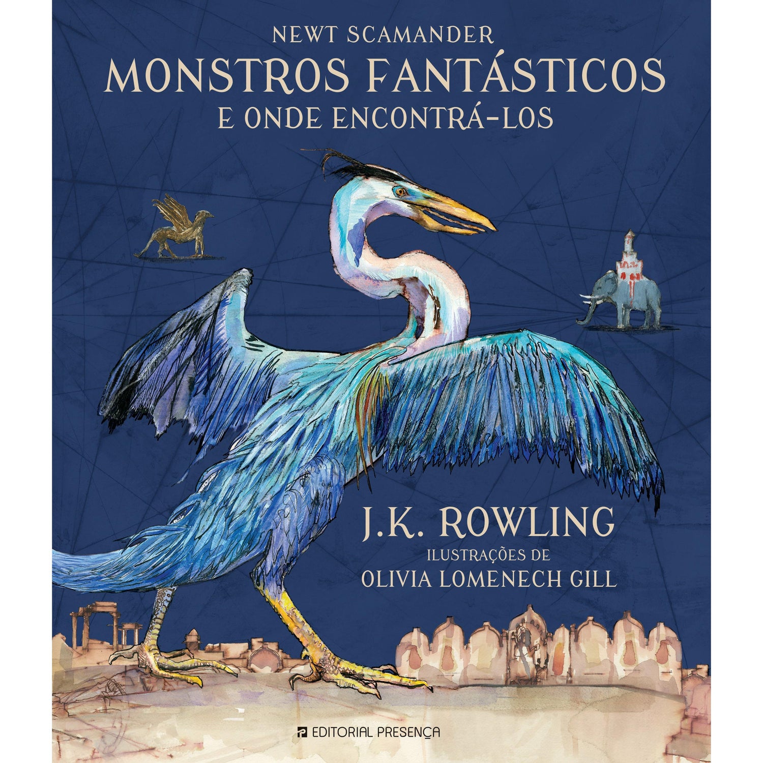 Monstros Fantásticos e Onde Encontrá-los de J. K. Rowling - Edição Ilustrada