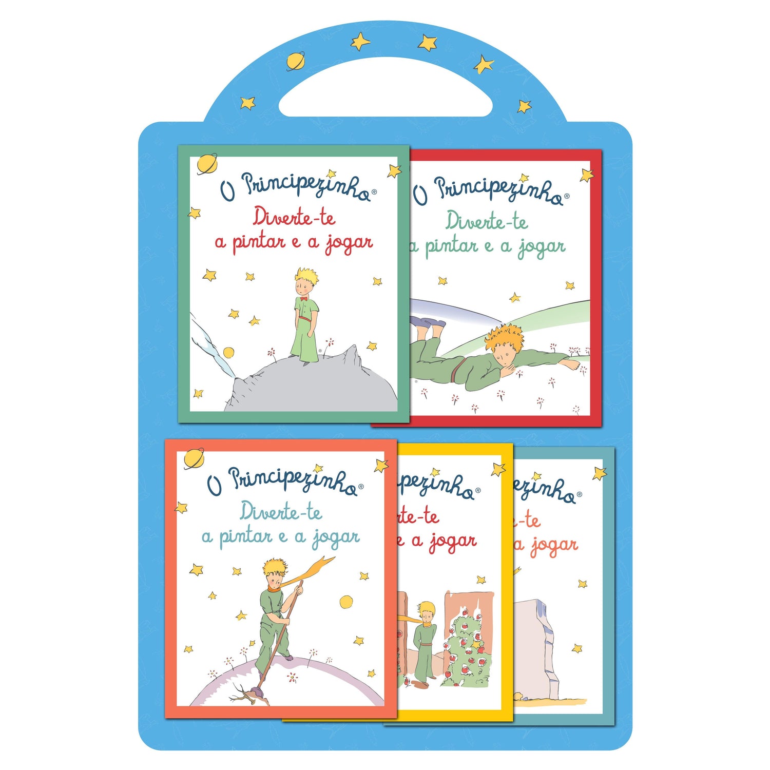 O Principezinho - Diverte-te a Pintar e Jogar de Antoine de Saint-Exupéry