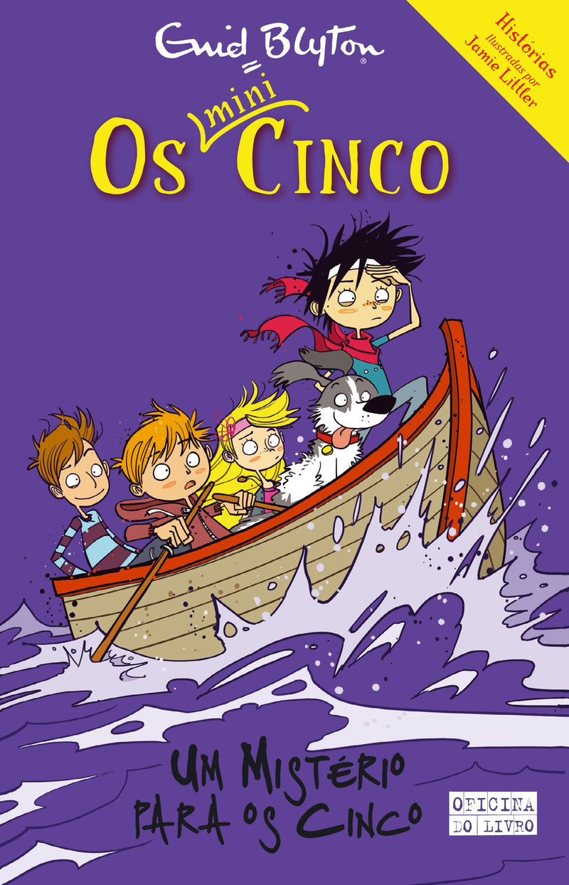 Um Mistério para os Cinco  de Enid Blyton   Os Mini-Cinco N.º 5