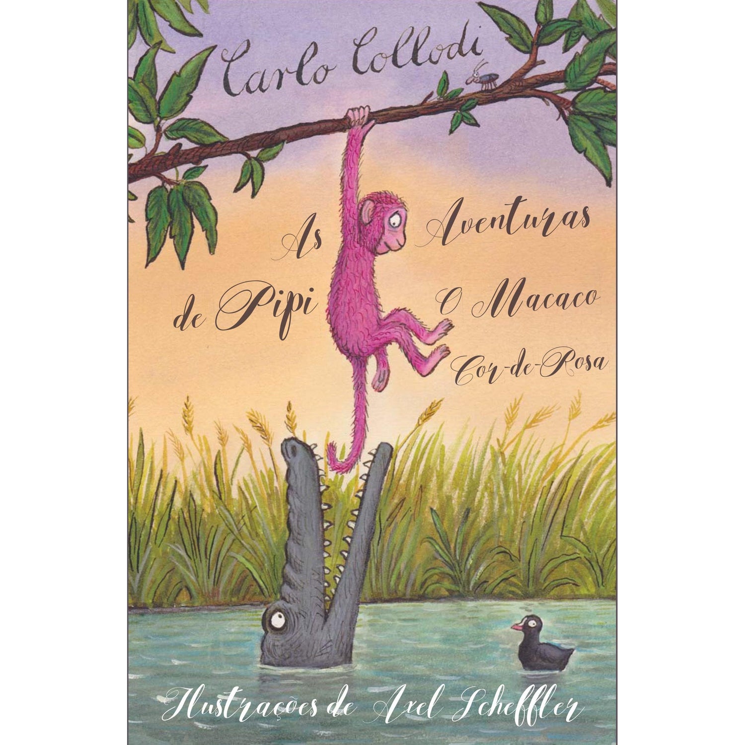 As Aventuras de Pipi o Macaco Cor-de-Rosa de Carlo Collodi
