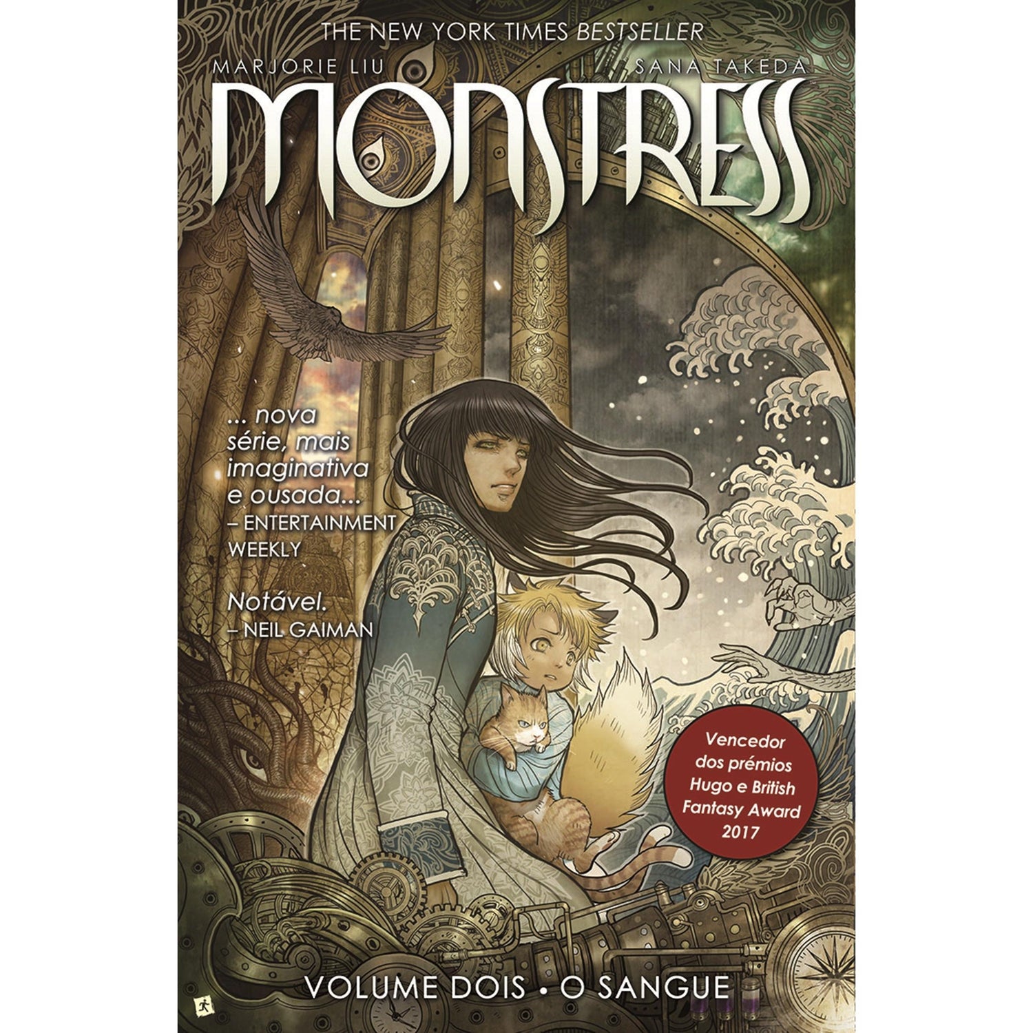Monstress - O Sangue de Marjorie Liu e Sana Takeda