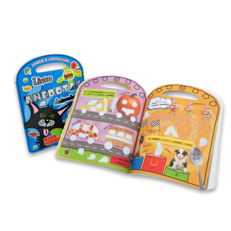 Livro de Anedotas com Autocolantes de Tim Bugbird
