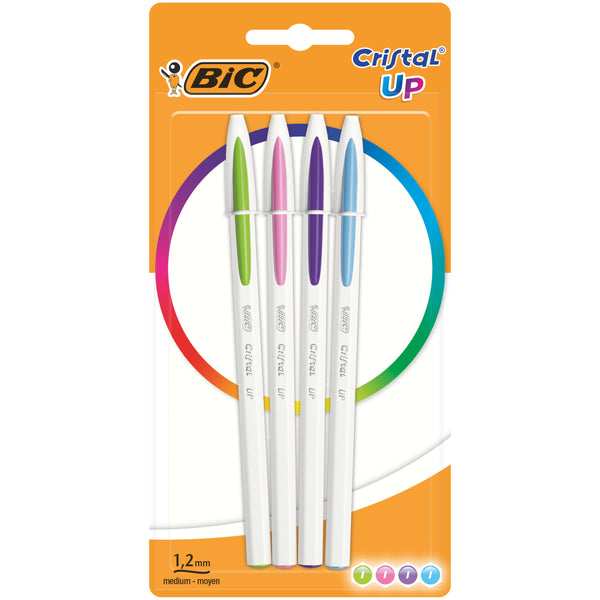 Esferográfica Cristal Up Fun de Tintas Coloridas